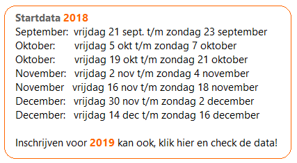 20180901 Startdata september en verder